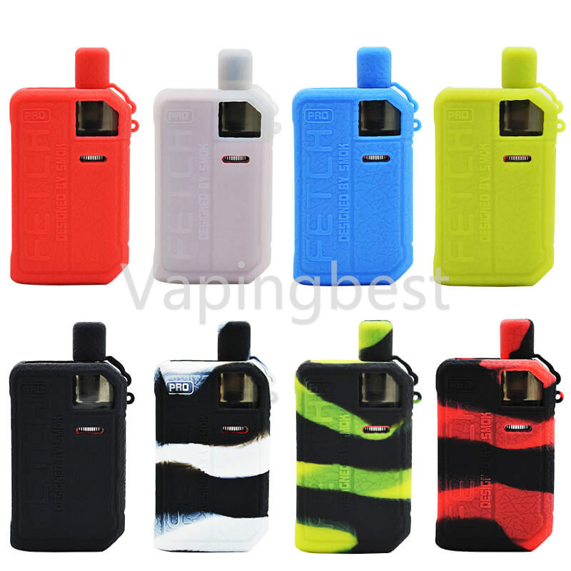 smok fetch pro Silicone Case Protective Cover Shield Wrap Sleeve ModShield Skin with Free lanyard